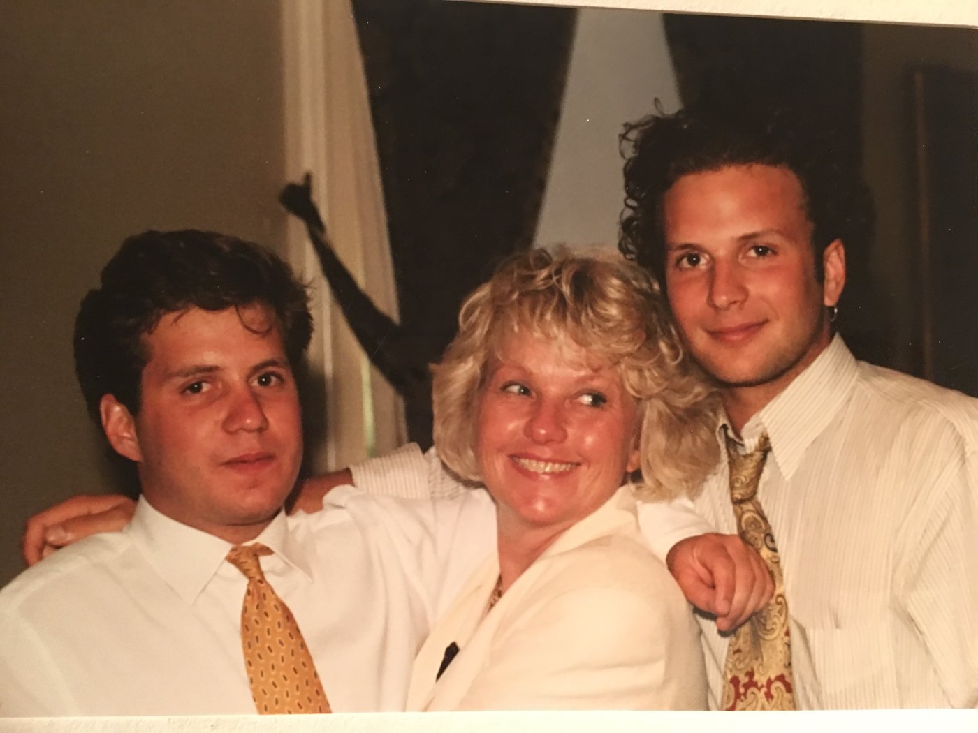 Eva with her two sons